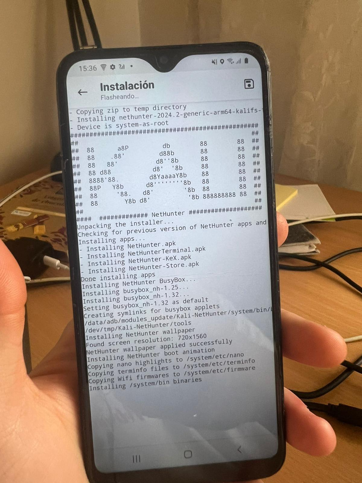 Instalación de Kali NetHunter en móvil